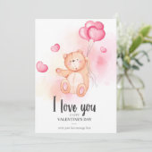 valentijnskaart kaart (Staand voorkant)