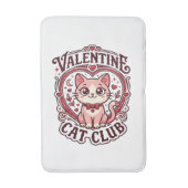Valentijnskaart Kat Fun Cat Liefhebber Design - Va Badmat (Voorkant Verticaal)