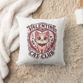 Valentijnskaart Kat Fun Cat Liefhebber Design - Va Kussen (Deken)