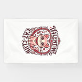 Valentijnskaart Kat Fun Cat Liefhebber Design - Va Spandoek (Horizontaal)