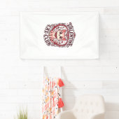 Valentijnskaart Kat Grappige Kat Liefhebber Design Spandoek (Insitu)