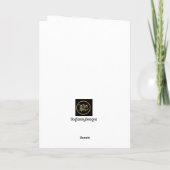 Valentijnskaart kusjes ... van de hond feestdagen kaart (Achterkant)