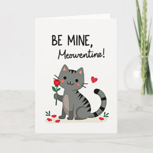 Valentijnskaart Meowentine Kaart