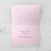 Valentijnskaart met aangepaste tekst 'Mijn hart ko Feestdagen Kaart (Binnen)