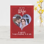 Valentijnskaart met eigen naam en foto kaart (Gele Bloem)