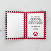 Valentijnskaart met foto van The Dog Feestdagen Kaart (Binnen)