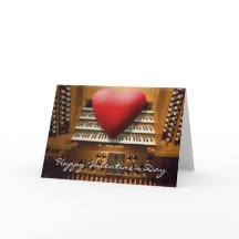 Valentijnskaart met hart