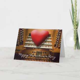 Valentijnskaart met hart feestdagen kaart