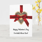 Valentijnskaart met hart kaart (Gele Bloem)