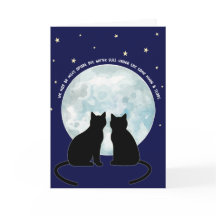 Valentijnskaart met liefde voor katten jubileum