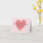 Valentijnskaart met vouwwerk kaart (Gele Bloem)