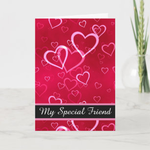 Valentijnskaart-Mijn speciale vriend Feestdagen Kaart