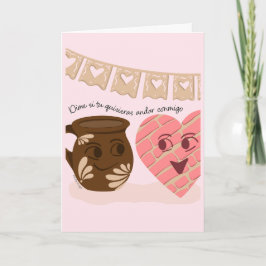 Valentijnskaart Quisiera Andar Conmigo Kaart