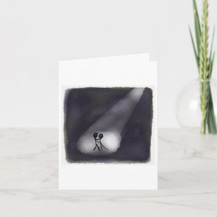 Valentijnskaart- romantisch dansen feestdagen kaart