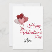 Valentijnskaart | Romantisch voor Hem & Haar Bedankkaart (Voorkant)