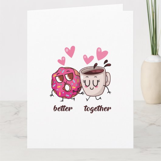 Valentijnskaart 'Samen beter' Kaart (Voorkant)