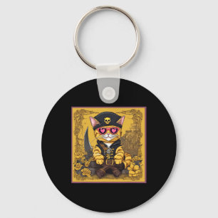 Valentijnskaart Tab Cat T-shirt Sleutelhanger