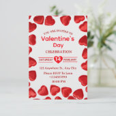 Valentijnskaart Uitnodiging (Staand voorkant)
