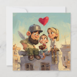 Valentijnskaart van Roombirth 1 Pixlyne Feestdagenkaart