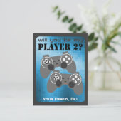 Valentijnskaart videogames voor kinderen (klas) feestdagenkaart (Staand voorkant)