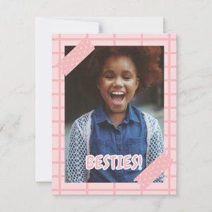 Valentijnskaart voor beste vriendinnen Galentine's Feestdagenkaart