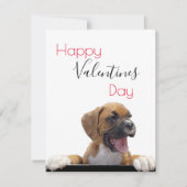 Valentijnskaart voor honden feestdagenkaart (Voorkant)