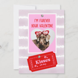 Valentijnskaart voor honden feestdagenkaart