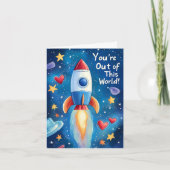 Valentijnskaart voor in de klas met lancering van bedankkaart (Voorkant)