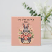 Valentijnskaart voor jonge dochter kaart (Staand voorkant)