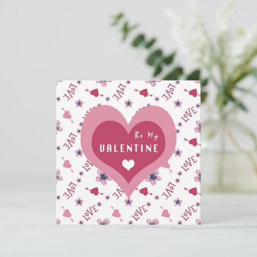 Valentijnskaart voor mijn liefste kaart (Staand voorkant)