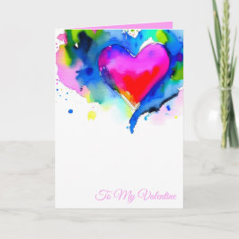 Valentijnskaart - Voor mijn Valentijn Aankondiging