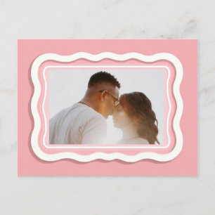 Valentijnskaart voor stel Aangepaste foto Briefkaart