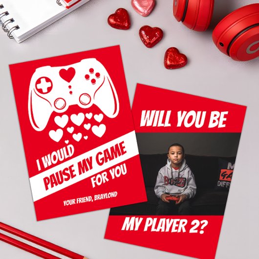 Valentijnskaart voor videogames