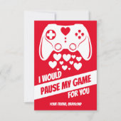 Valentijnskaart voor videogames (Voorkant)