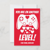 Valentijnskaart voor videogames van Another Level (Voorkant)
