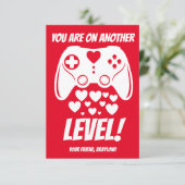 Valentijnskaart voor videogames van Another Level (Staand voorkant)