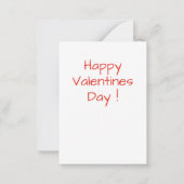 Valentijnskaarten voor kinderen met puppy's notitiekaartje (Achterkant)