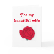 Valentijnskaarten voor mijn mooie vrouw