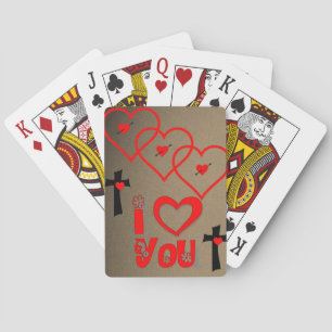 Valentijnskaartspeldek Speelkaarten