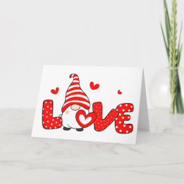 Valentijnskabouter  kaart