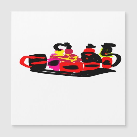 Valentijnskoffie en cupcake (Voorkant)