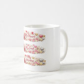 Valentijnsliefde  koffiemok (Voorkant rechts)