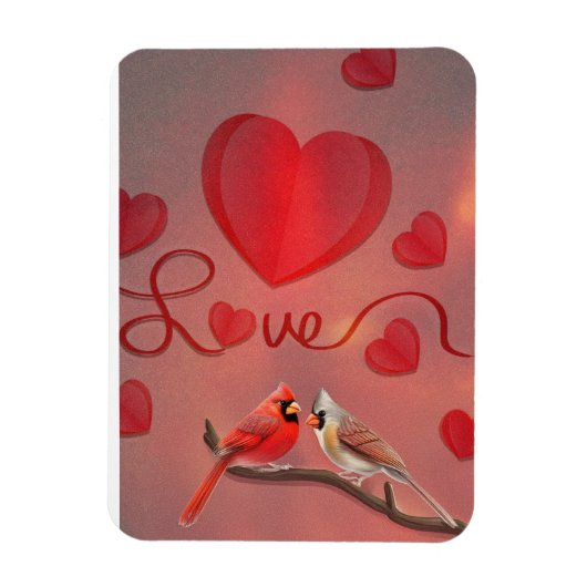 Valentijnsliefde Magneet (Verticaal)