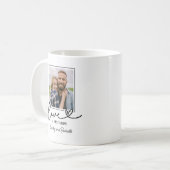 Valentijnsliefde op de eerste Swipe-foto Koffiemok (Voorkant links)