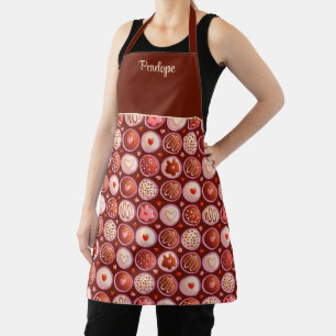 Valentijnsliefdeschocolade schort