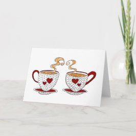 Valentijnsmaandthee Kaart