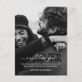 Valentijnsminimaal feestdag feestdagenkaart (Voorkant)