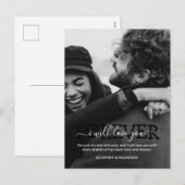 Valentijnsminimaalfeest Feestdagenkaart (Voorkant / Achterkant)