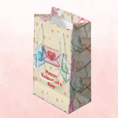 Valentijnsomslag en harten klein cadeauzakje