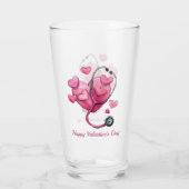 Valentijnsontwerp Healing Hearts Glas (Achterkant)